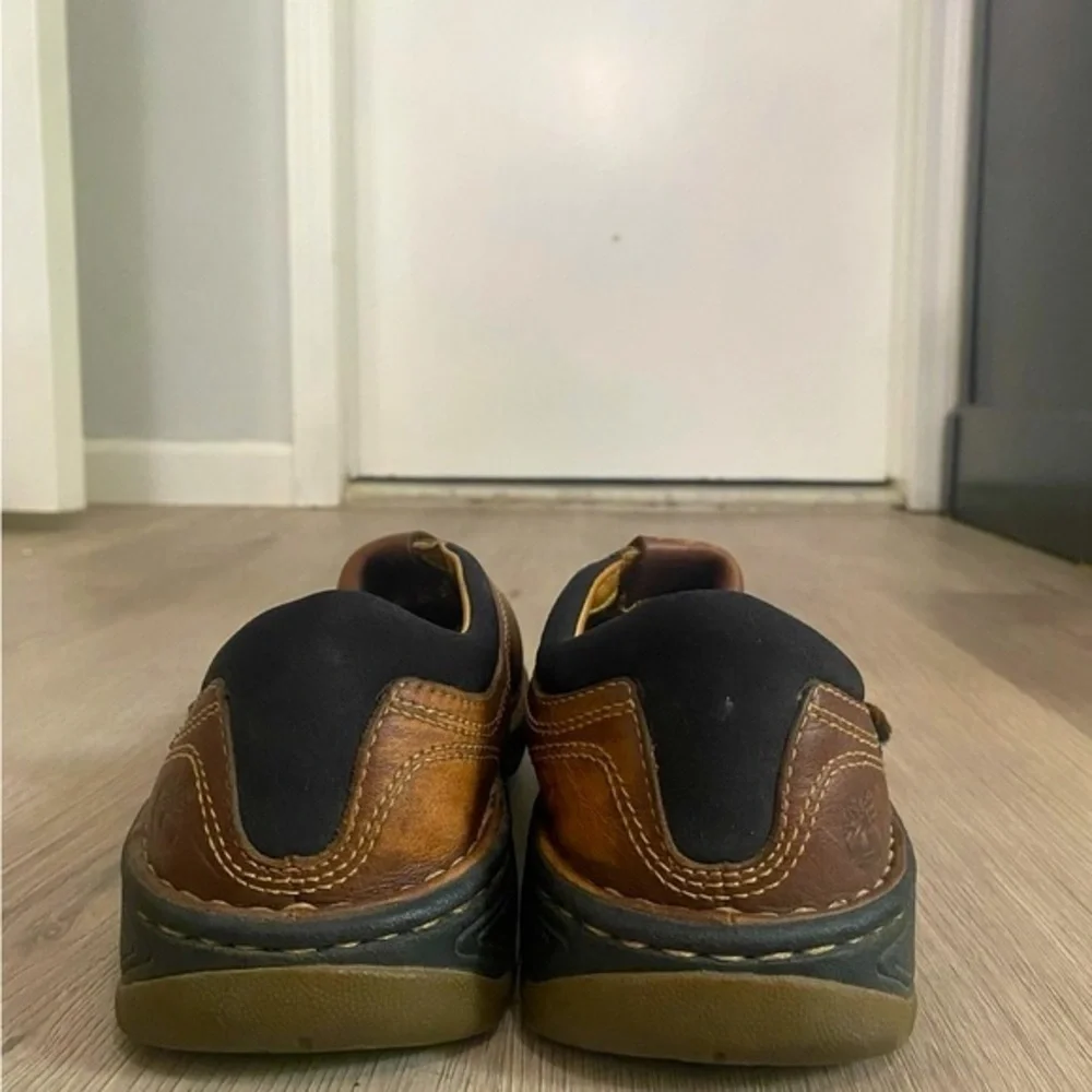 Timberland - Sandals - Brown Altamont leather men size 8 - Picture 2 of 7